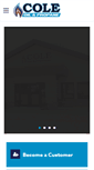 Mobile Screenshot of coleoilandpropane.com
